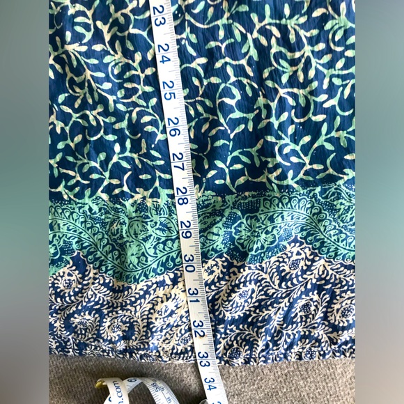 Natalie Martin Blue and Green Mini Dress XS - Picture 7 of 9